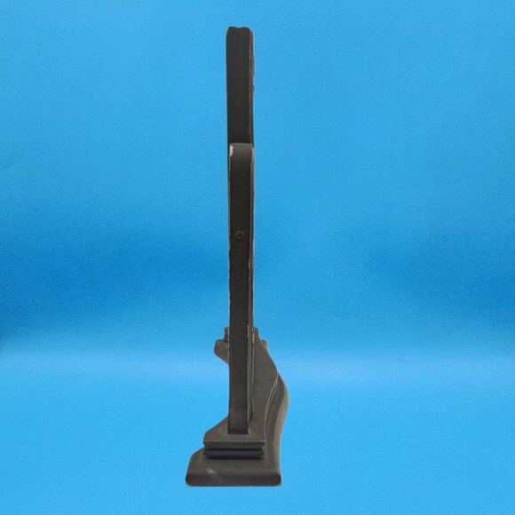 Antique Early Art Deco / Edwardian Swivel Wood Frame w/ US Sepia Girl Photo - Picture 7 of 9